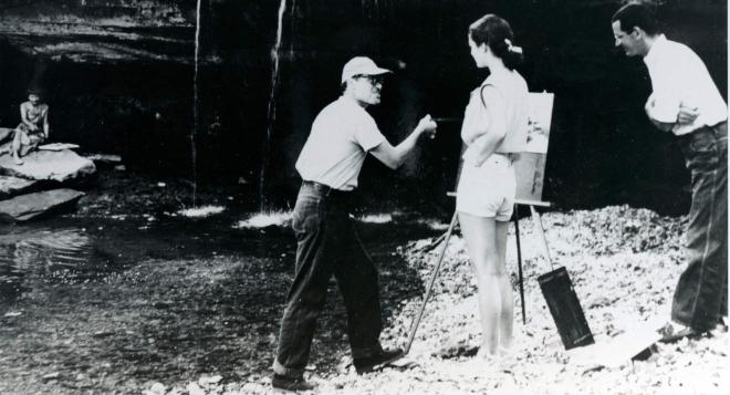 Louis and Elsie Freund with Miss Arkansas